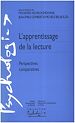 Télécharger le livre :  L'apprentissage de la lecture