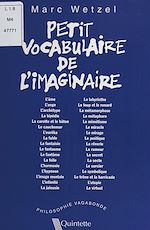 Télécharger le livre :  Petit vocabulaire de l'imaginaire