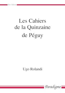 Télécharger le livre :  Les Cahiers de la Quinzaine de Péguy