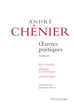 Télécharger le livre :  Oeuvres poétiques, volume 2
