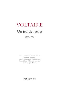 Télécharger le livre :  Un jeu de lettres : 1723-1778
