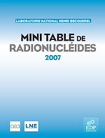 Télécharger le livre :  Mini-table de radionucléides 2007