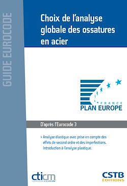 Télécharger le livre :  Choix de l'analyse globale des ossatures en acier