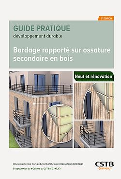 Télécharger le livre :  Bardage rapporté sur ossature secondaire en bois