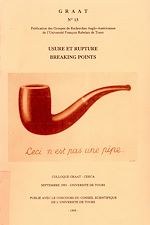 Télécharger le livre :  Usure et rupture - Breaking points