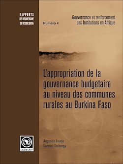 Télécharger le livre :  L'appropriation de la gouvernance budgétaire au niveau des communes rurales au Burkina Faso