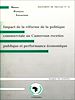 Télécharger le livre :  Impact de la réforme de la politique commerciale au Cameroun : recettes publique et performance économique
