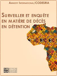 Télécharger le livre :  Surveiller et enquêter en matière de décès en détention