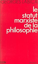 Télécharger le livre :  Le Statut marxiste de la philosophie