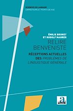 Télécharger le livre :  Relire Benveniste