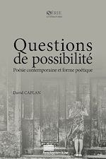 Télécharger le livre :  Questions de possibilité