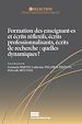 Télécharger le livre :  Formation des enseignant·es et écrits réflexifs, écrits professionnalisants, écrits de recherche : quelles dynamiques ?