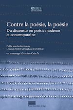 Télécharger le livre :  Contre la poésie, la poésie