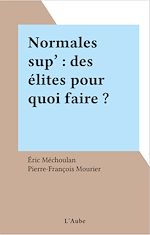Download this eBook Normales sup' : des élites pour quoi faire ?