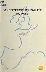 Download this eBook De l'intercommunalité au pays : les régions atlantiques entre traditions et projets
