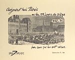Télécharger le livre :  Aujourd'hui Paris ou Les 133 jours du siège, 1870-71, par ceux qui les ont vécus