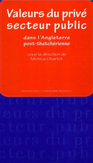 Téléchargez le livre :  Valeurs du privé secteur public
