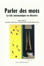 Télécharger le livre :  Parler des mots