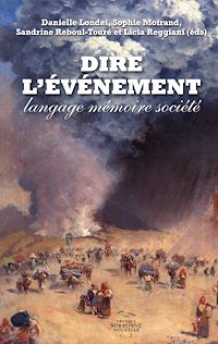Téléchargez le livre :  Dire l'événement