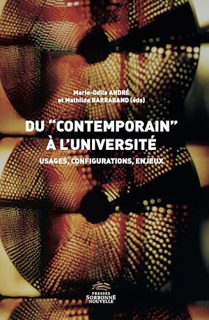 Téléchargez le livre :  Du "contemporain" à l'université
