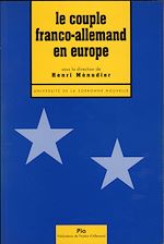 Télécharger le livre :  Le couple franco-allemand en Europe