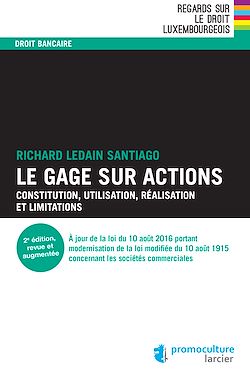 Télécharger le livre :  Le gage sur actions