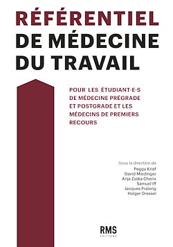 Télécharger le livre :  Référentiel de médecine du travail