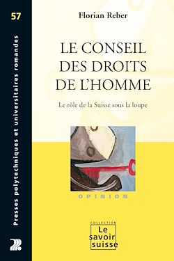 Télécharger le livre :  Le Conseil des droits de l'homme