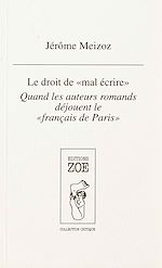 Download this eBook Le droit de "mal écrire"