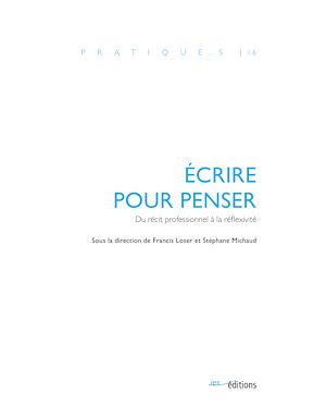 Téléchargez le livre :  Écrire pour penser