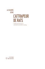 Télécharger le livre :  L'attrapeur de rats