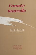Télécharger le livre :  L'année nouvelle : le recueil