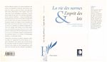 Télécharger le livre :  La Vie des Normes et l'esprit des Lois