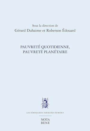 Téléchargez le livre :  Pauvreté quotidienne, pauvreté planétaire
