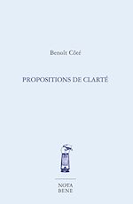 Télécharger le livre :  Propositions de clarté