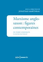 Télécharger le livre :  Marxisme anglo-saxon : figures contemporaines