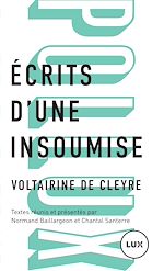 Télécharger le livre :  Écrits d'une insoumise