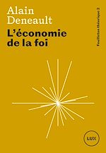 Télécharger le livre :  L'économie de la foi