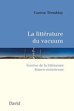 Télécharger le livre :  La littérature du vacuum