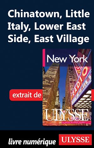 Téléchargez le livre :  Manhattan : Chinatown, Little Italy, Lower East Side, East Village