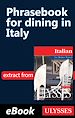 Télécharger le livre :  Phrasebook for dining in Italy