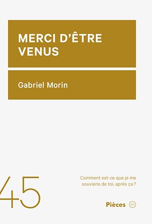Téléchargez le livre :  Merci d'être venus