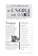 Télécharger le livre :  Le p'tit journal des gars de l'école des gars, Vol. 1, No 2