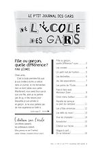 Télécharger le livre :  Le p'tit journal des gars de l'école des gars, Vol. 1, No 3