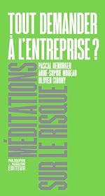 Télécharger le livre :  Tout demander à l'entreprise ?
