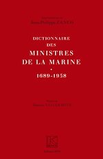 Download this eBook Dictionnaire des ministres de la Marine (1689-1958)