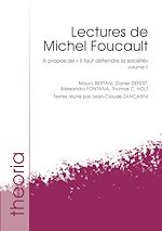 Télécharger le livre :  Lectures de Michel Foucault. Volume 1