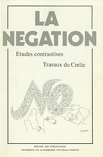 Télécharger le livre :  La Négation