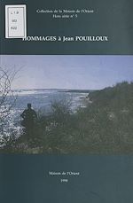 Télécharger le livre :  Hommages à Jean Pouilloux