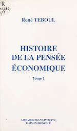 Télécharger le livre :  Histoire de la pensée économique (1)